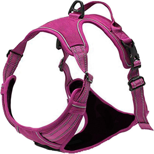 Venture Paw Pull Control Dog Harness – Wild Raspberry (XS–XL) | No‑Pull