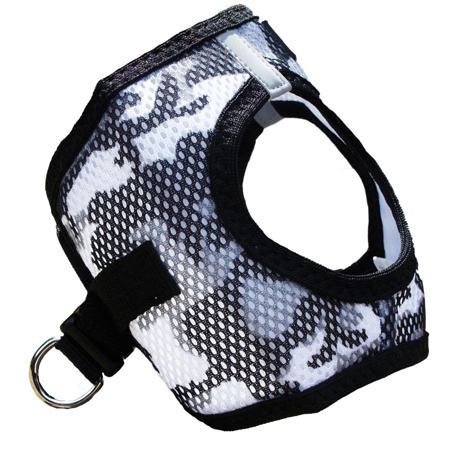 Grey Camo Choke‑Free Dog Harness | American River (XXS–3XL)