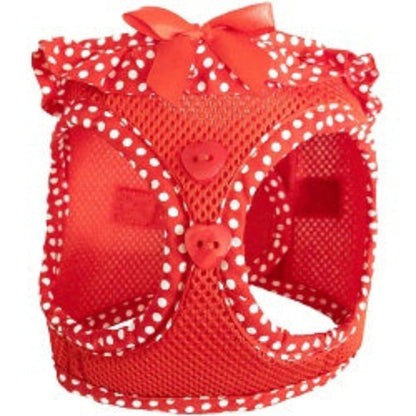American River Choke Free Dog Harness - Red Polka Dot 78489