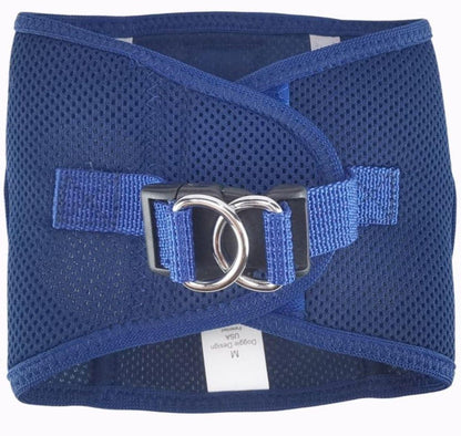 American River Solid Ultra Choke Free Dog Harness - Navy