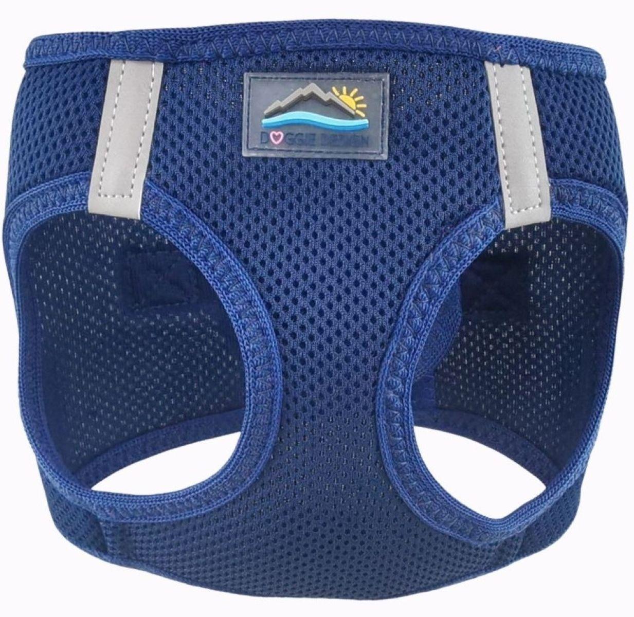 American River Solid Ultra Choke Free Dog Harness - Navy