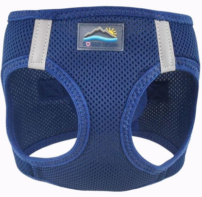 American River Solid Ultra Choke Free Dog Harness - Navy