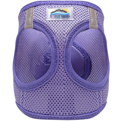 Paisley Purple step‑in mesh dog harness by Doggie Design