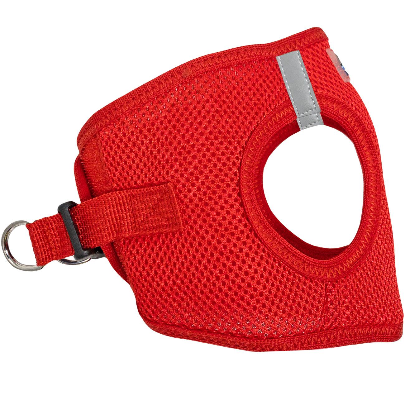 American River Choke‑Free Step‑In Dog Harness – Red (XXS–3XL)