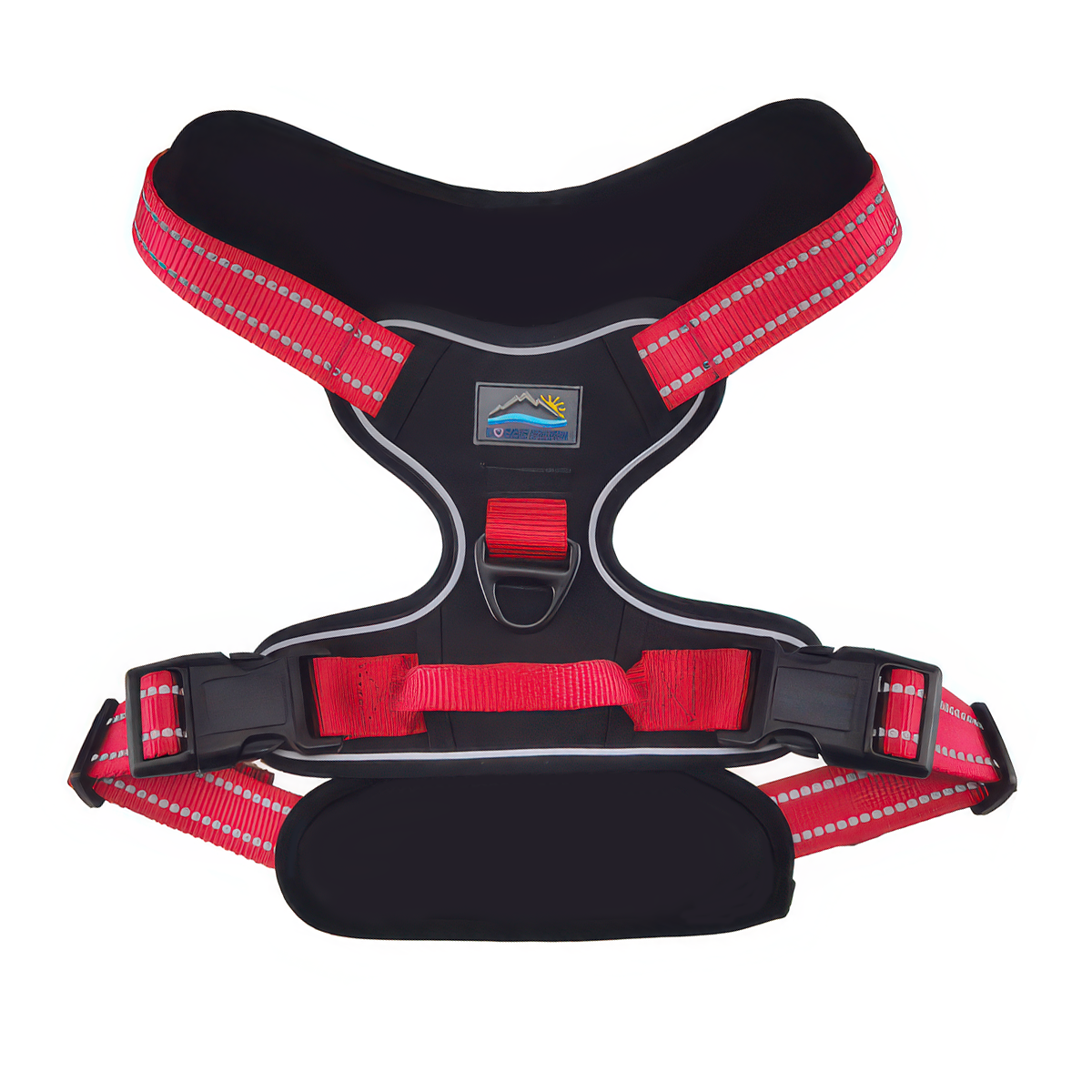 Venture Paw Pull Control Dog Harness – Black Cherry | No‑Pull Design