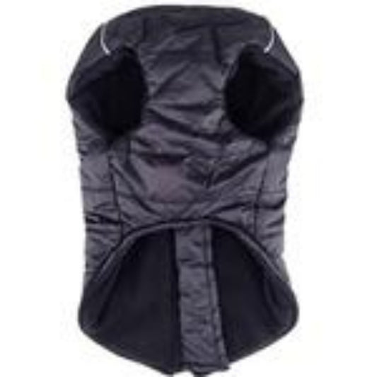 Zip-up Dog Puffer Vest - Black DD-78538