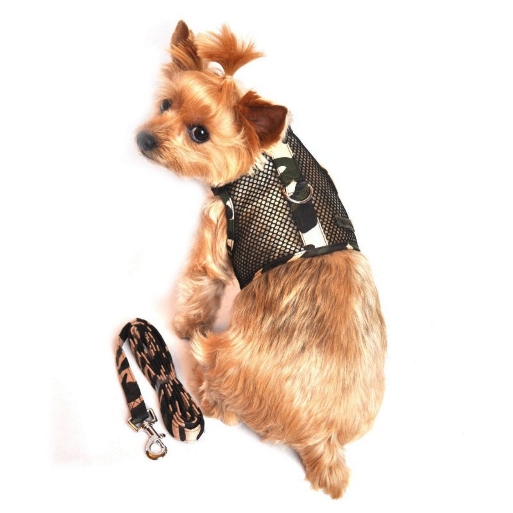 Green Camo Mesh Dog Harness | Breathable No‑Pull Design (XXS–3XL ...