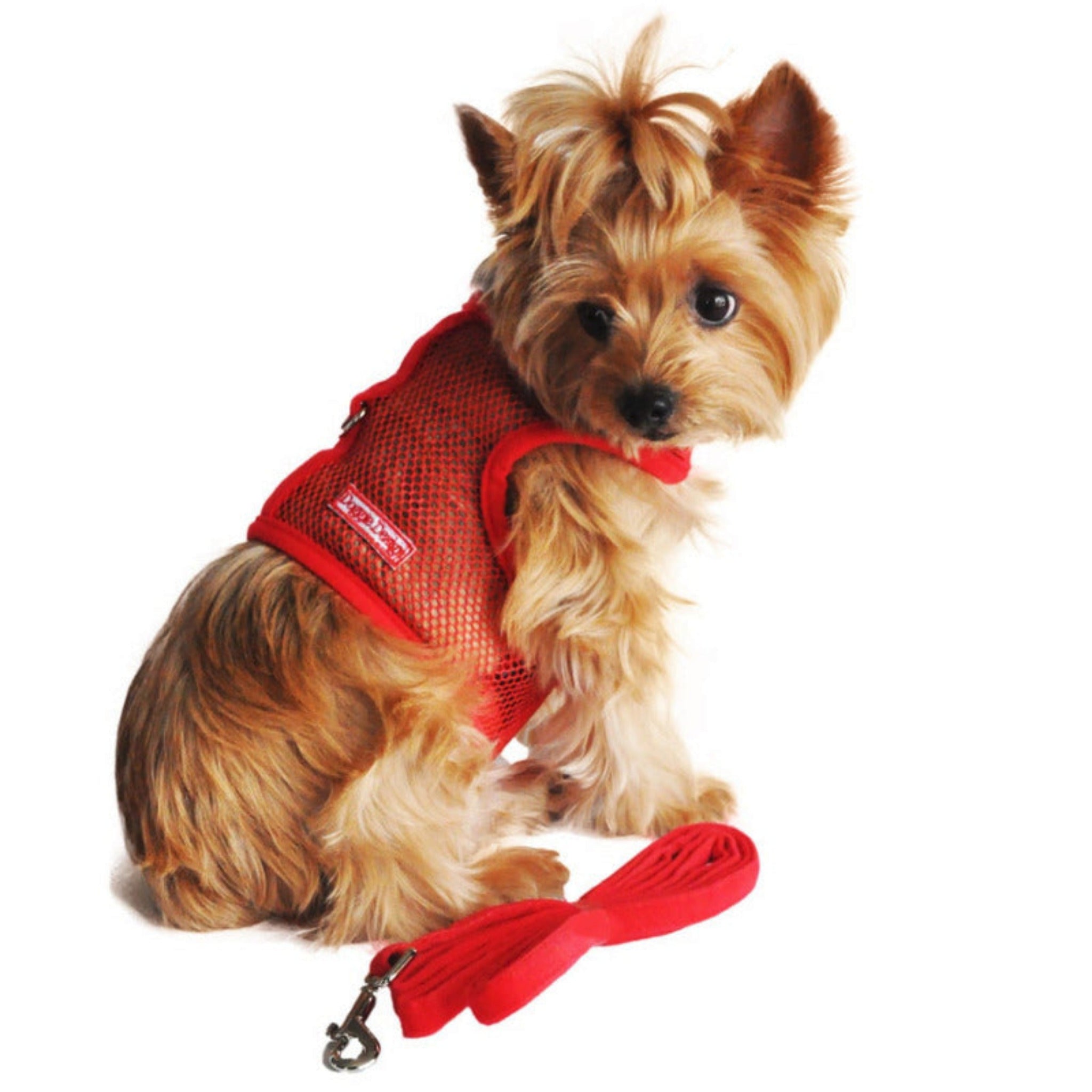 Cool Mesh Dog Harness – Solid Red | Rascal Pet Stor – Rascal Pet Store