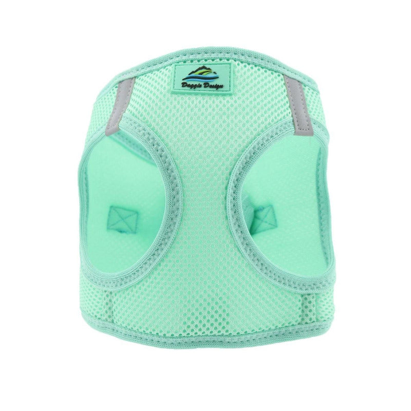 American River Ultra Choke-Free Mesh Dog Harness by Doggie Design- Teal-66869
