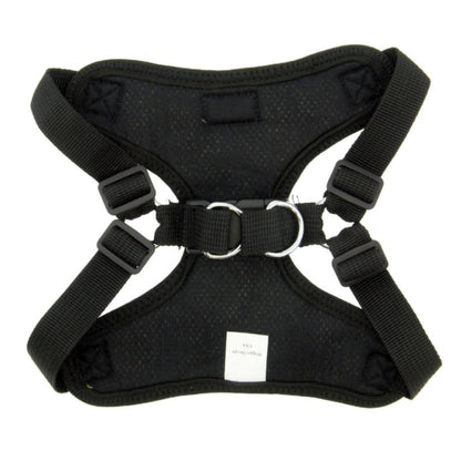 Wrap and Snap Choke Free Dog Harness | Black | Doggie Design 63326