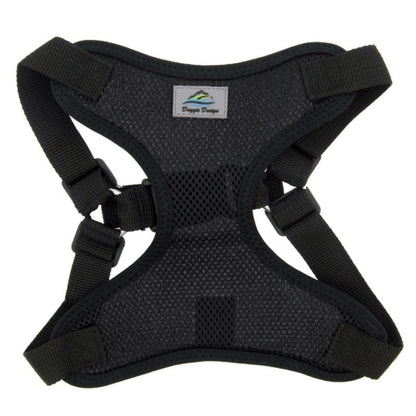 Wrap and Snap Choke Free Dog Harness | Black | Doggie Design 63326