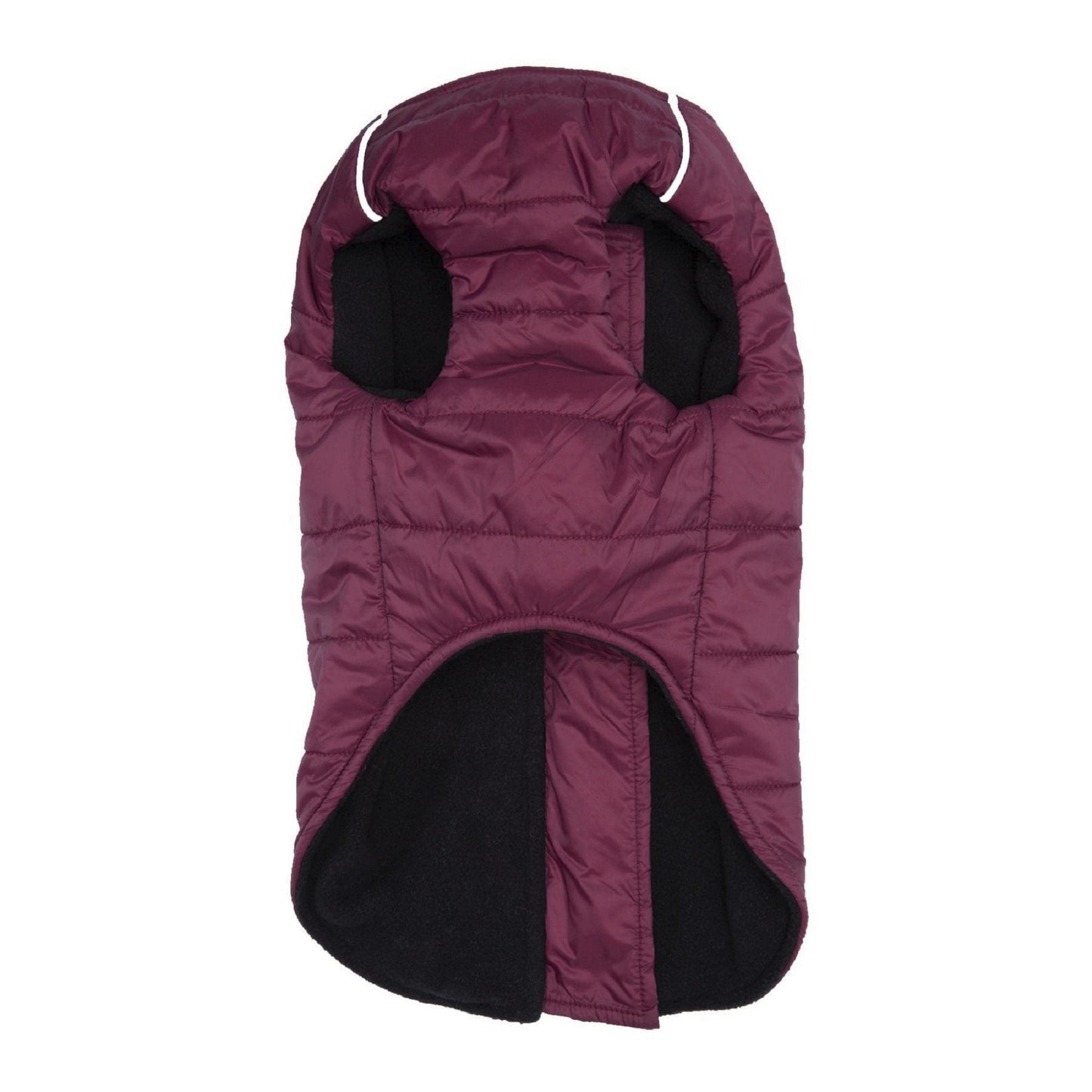Zip-up Dog Puffer Vest - Burgundy DD-78539 (Copy)
