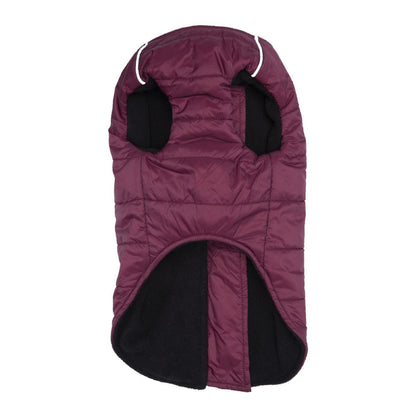 Zip-up Dog Puffer Vest - Burgundy DD-78539 (Copy)