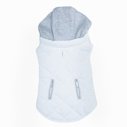 Weekender Dog Sweatshirt Hoodie - White  78542