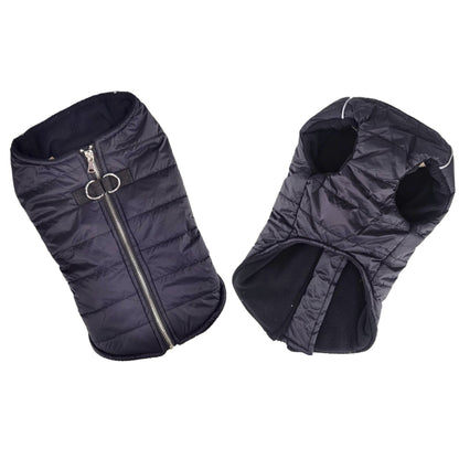 Zip-up Dog Puffer Vest - Black DD-78538 (Copy)