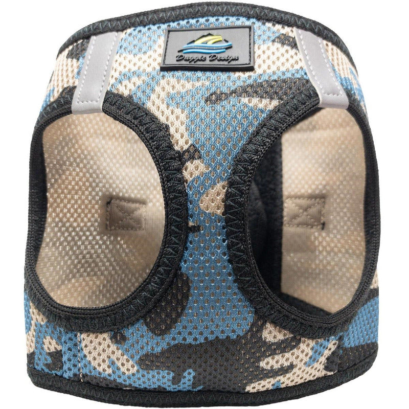 American River Choke Free Dog Harness Camouflage Collection-Blue Camo 78485