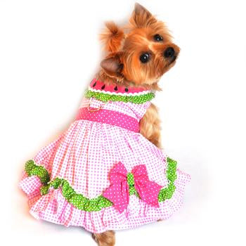 Watermelon Dog Harness Dress by Doggie Design DD# 60950